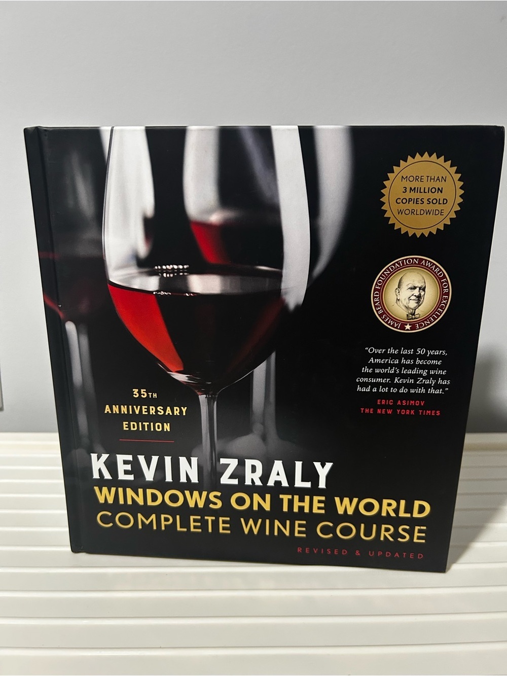 NEW Kevin Zraly Windows on the World Complete Wine Course Hardcover 🍷